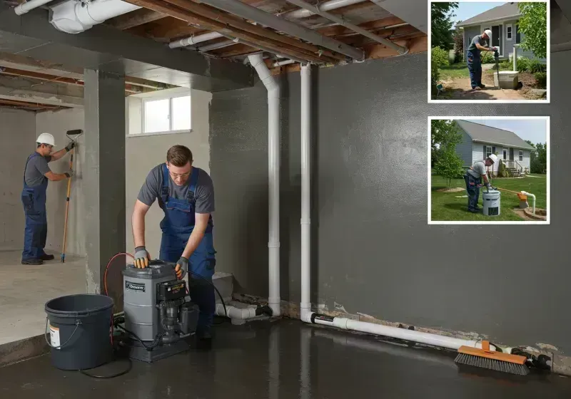 Basement Waterproofing and Flood Prevention process in East Pensacola Heights, FL